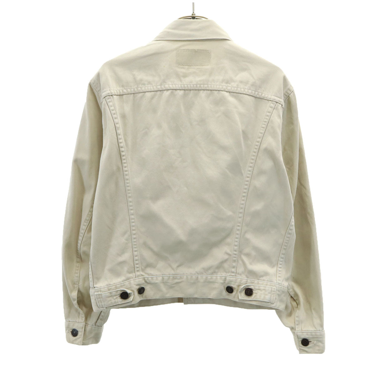 Levi's リーバイス 90s 日本製 オールド デニムジャケット M グレージュ レディース