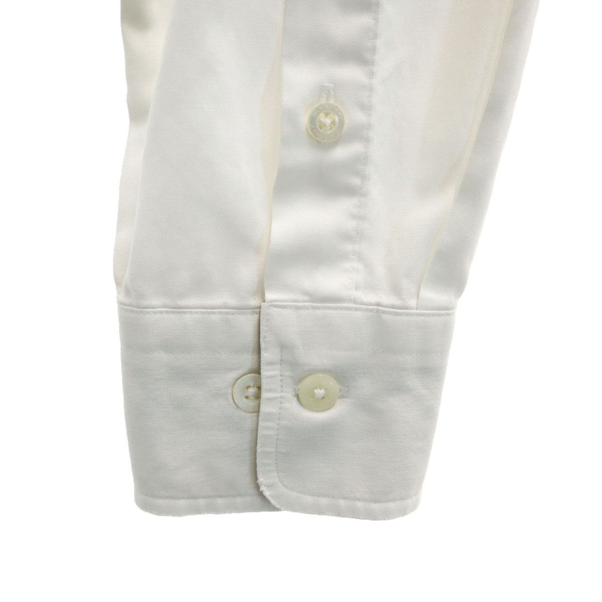 BURBERRY LONDON バーバリーロンドン 長袖 ボタンダウンシャツ M ホワイト メンズ