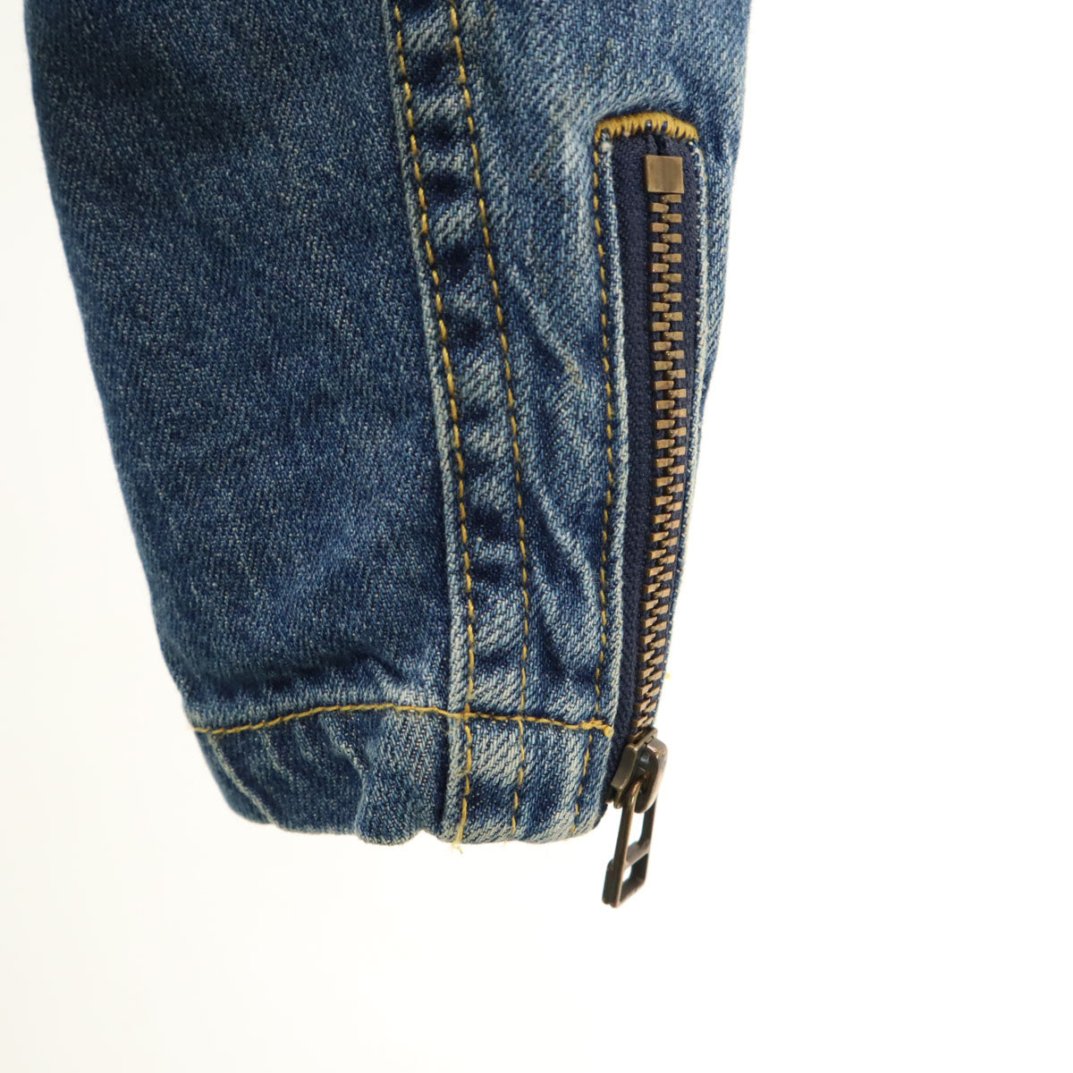 LANVIN en Bleu ランバンオンブルー デニムジャケット 38 ウォッシュブルー ジージャン レディース