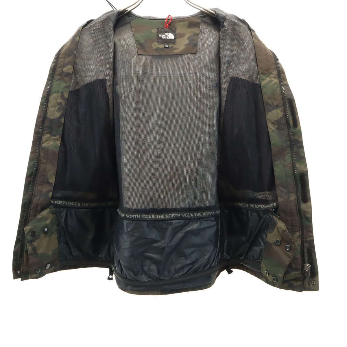 THE NORTH FACE ノースフェイス ノベルティ スクープ ジャケット 140 カーキ アウトドア NPJ61251 キッズ