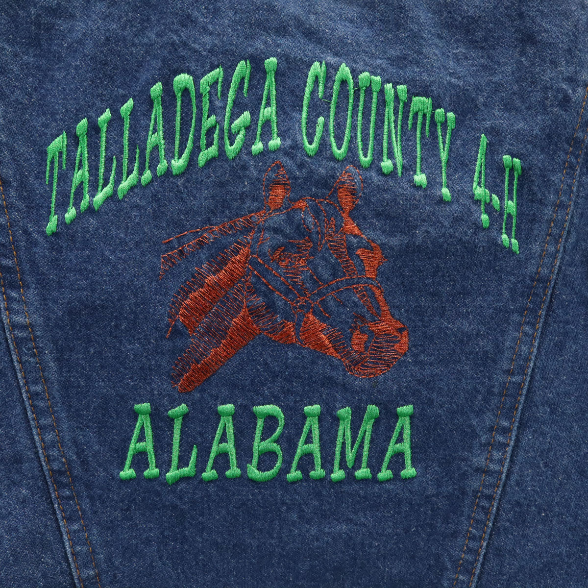 Wrangler ラングラー バック刺繍 ホースショー デニムジャケット ウォッシュブルー ジージャン トラッカー メンズ