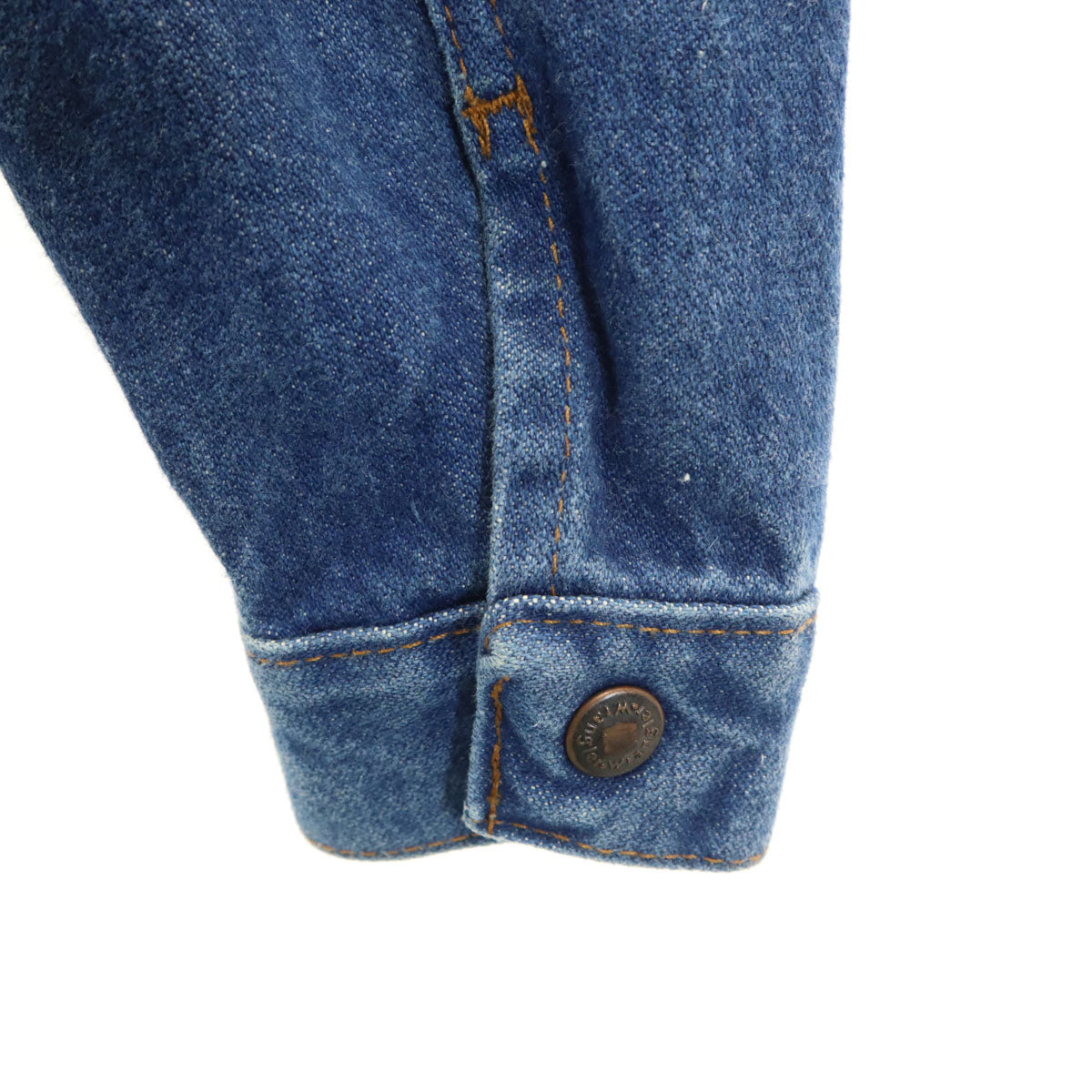 Wrangler ラングラー バック刺繍 ホースショー デニムジャケット ウォッシュブルー ジージャン トラッカー メンズ