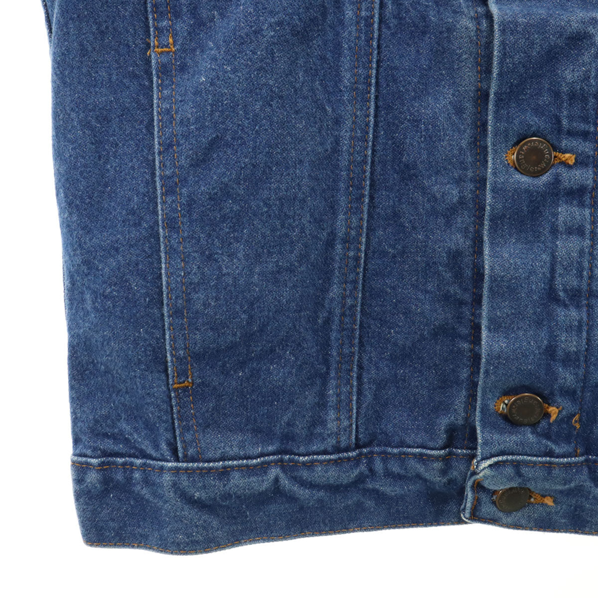 Wrangler ラングラー バック刺繍 ホースショー デニムジャケット ウォッシュブルー ジージャン トラッカー メンズ