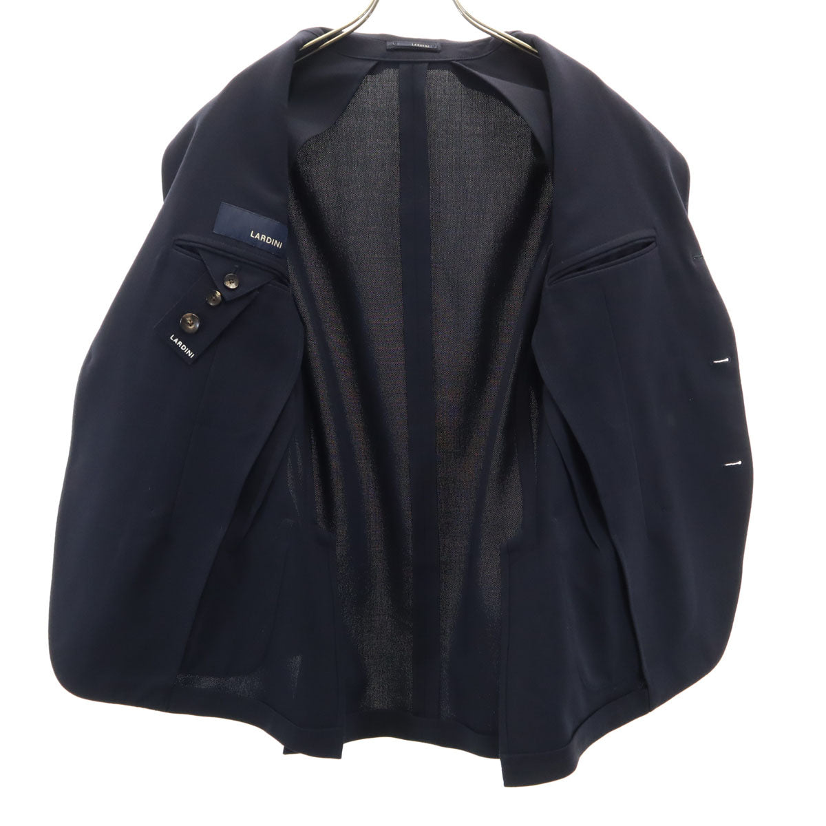 LARDINI ラルディーニ イタリア製 テーラードジャケット 46 ネイビー ブレザー メンズ