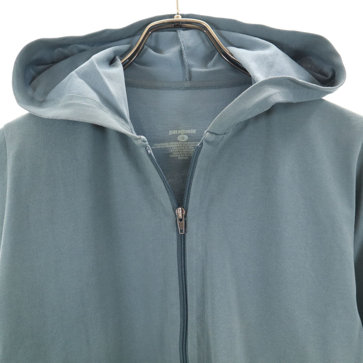 patagonia パタゴニア 長袖 ジップパーカー S グレー アウトドア 53645F4 レディース