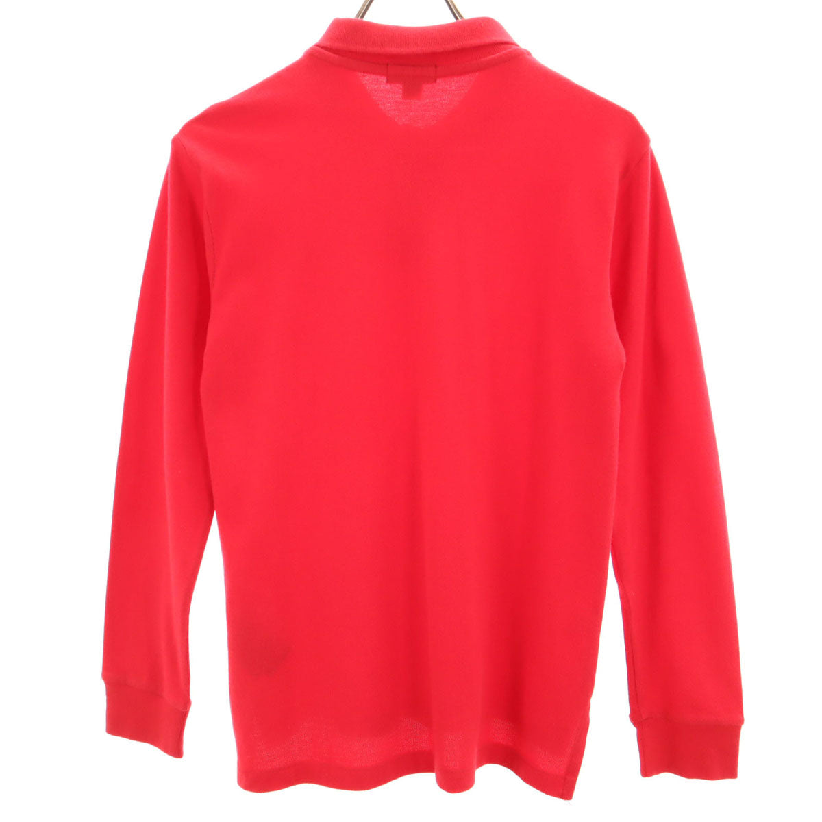 POLO RALPH LAUREN ポロラルフローレン 長袖 ポロシャツ M 10-12 レッド系 キッズ