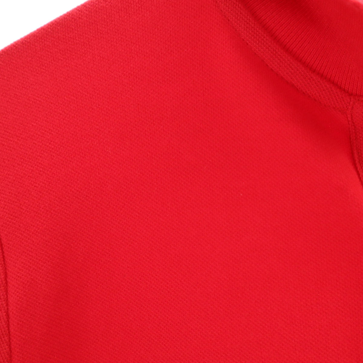POLO RALPH LAUREN ポロラルフローレン 長袖 ポロシャツ M 10-12 レッド系 キッズ