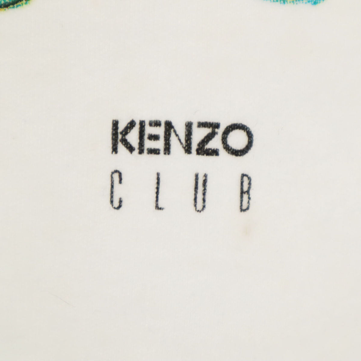 KENZO CLUB ケンゾークラブ 日本製 7分袖 Tシャツ 38 ホワイト レディース