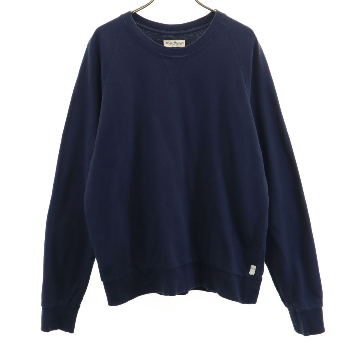 Emporio Armani エンポリオアルマーニ 長袖 スウェット トレーナー L ネイビー UNDERWEAR メンズ