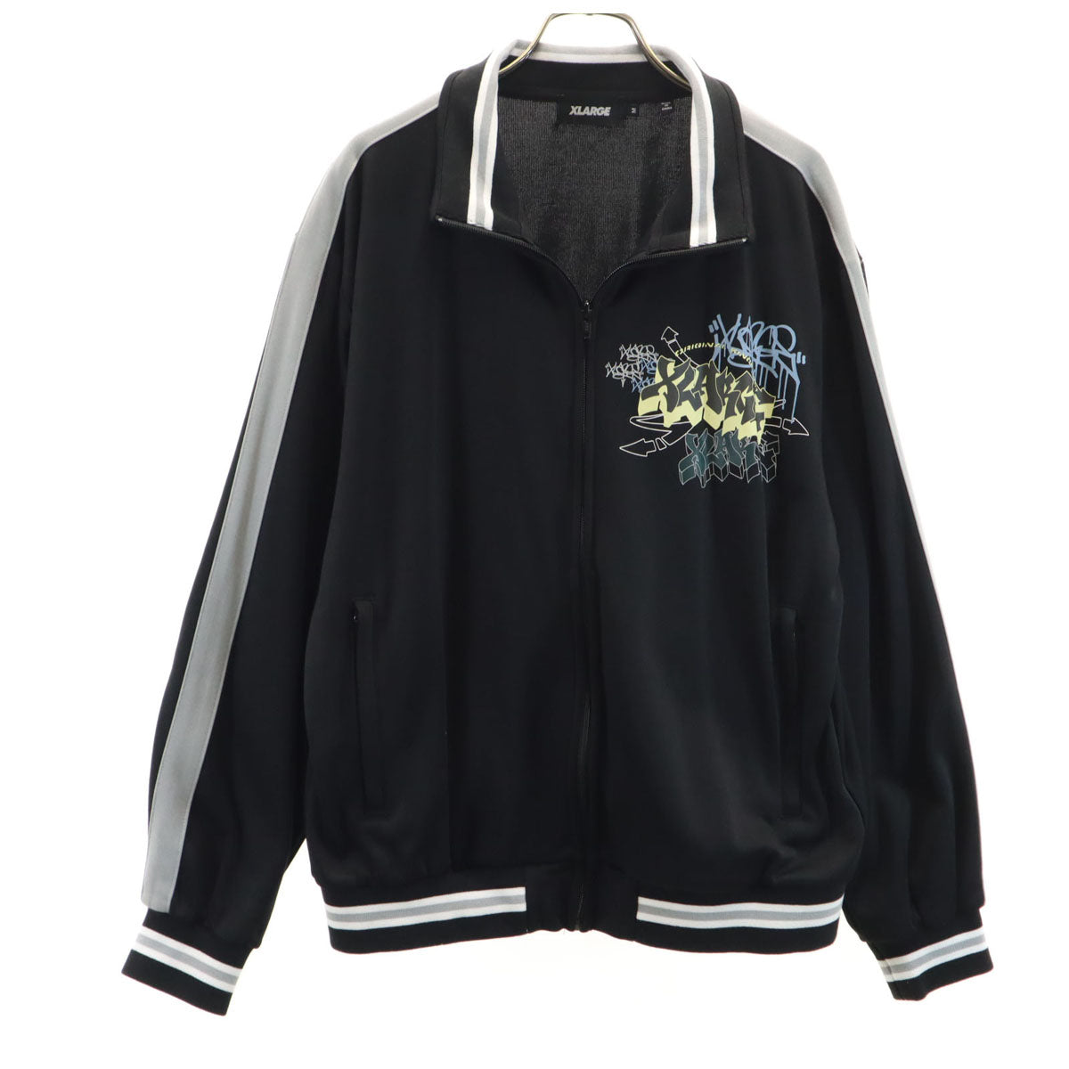 XLARGE エクストララージ トラックジャケット M 黒 ジャージ メンズ