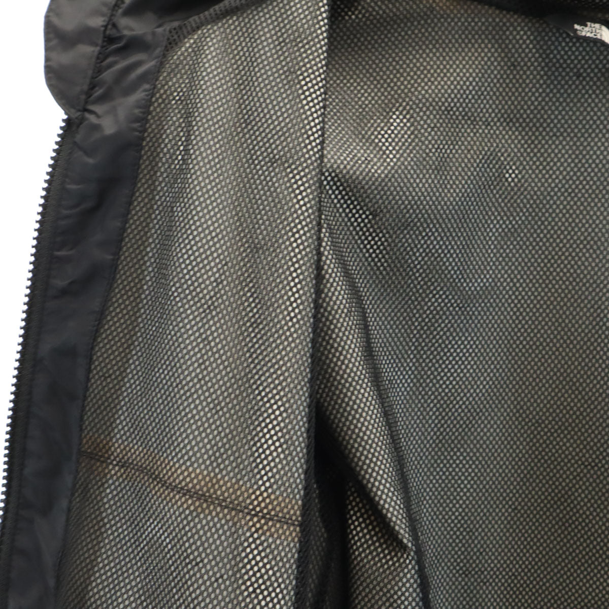 THE NORTH FACE ノースフェイス ナイロンジャケット M(10/12) 黒 NF0A3RTJ アウトドア 裏メッシュ キッズ