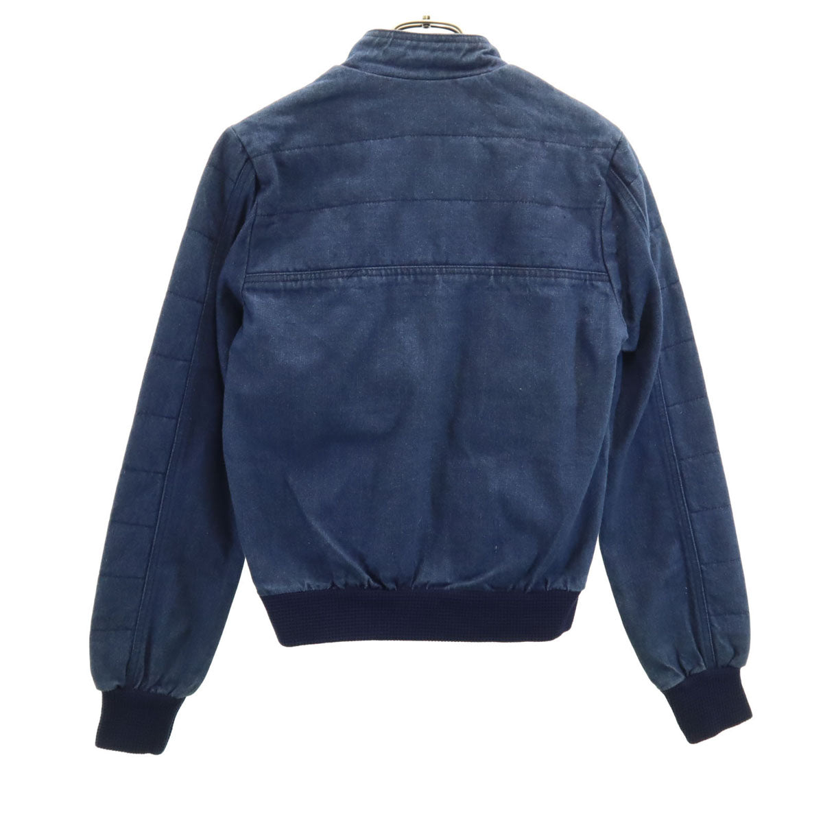 JACK JONES ジャック ジョーンズ 70s 80s ヴィンテージ ユーロワーク キルティング切替 ブルゾン 42 インディゴ レディース