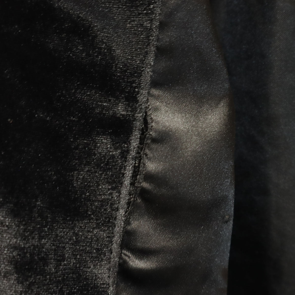 HUF ハフ ベロア ブルゾン L ブラック メンズ