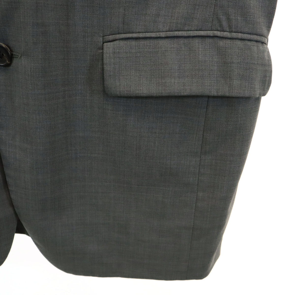 PRADA プラダ イタリア製 ウール テーラードジャケット 48 グレー メンズ