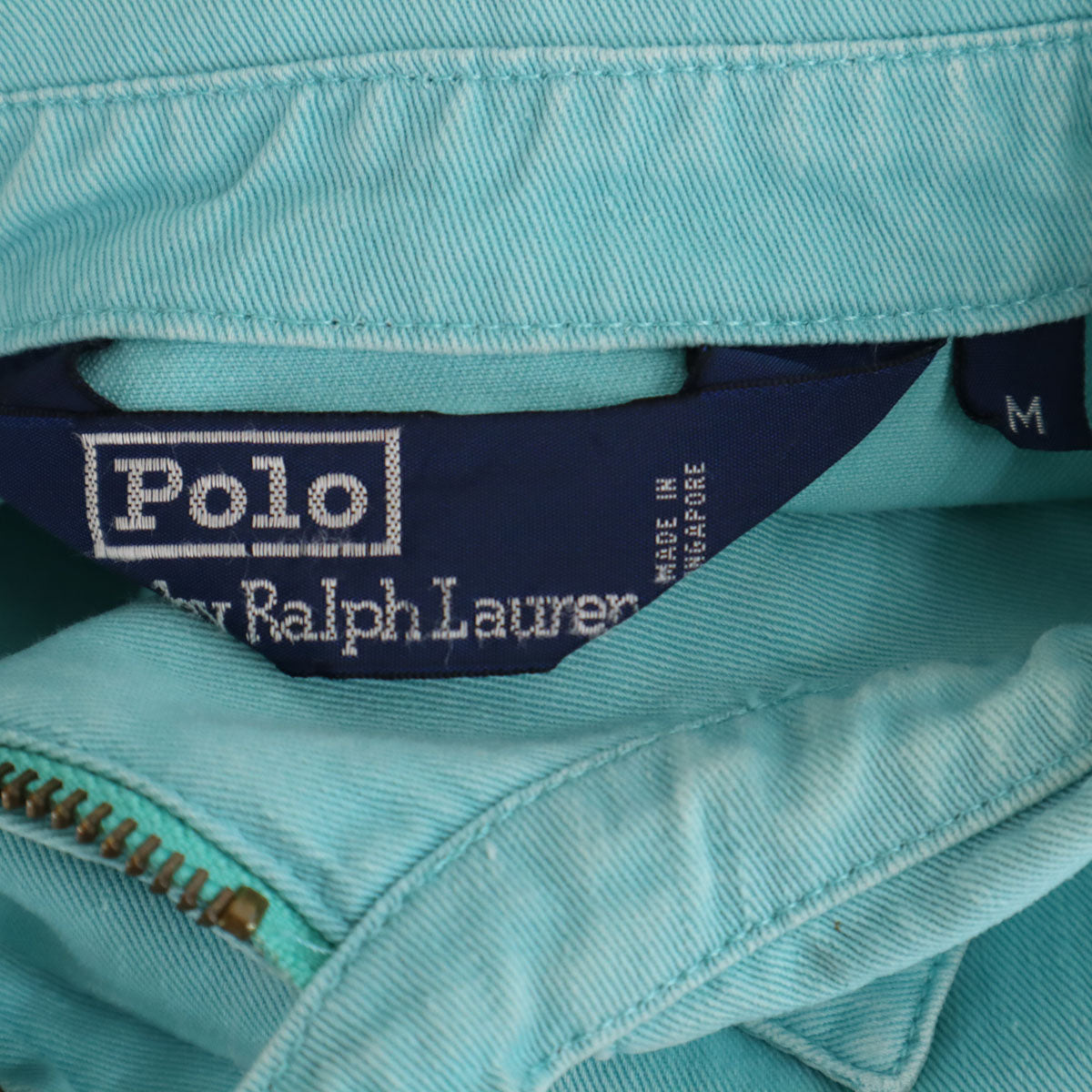 Polo by Ralph Lauren ポロバイラルフローレン 80s 90s オールド ジップジャケット M ブルー系 メンズ