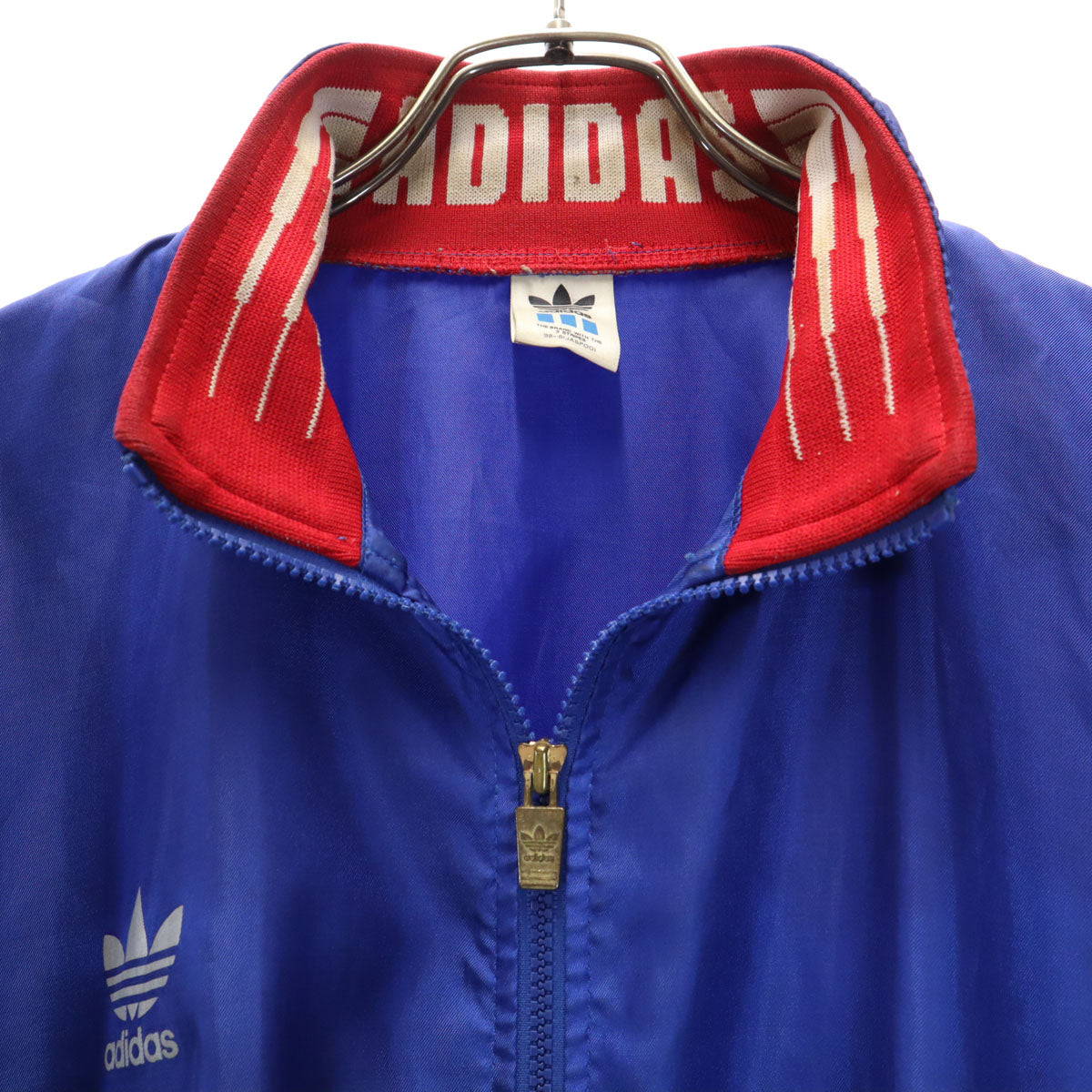 adidas アディダス 80s ヴィンテージ トラックジャケット 上下 セットアップ O 青紫 デサント メンズ