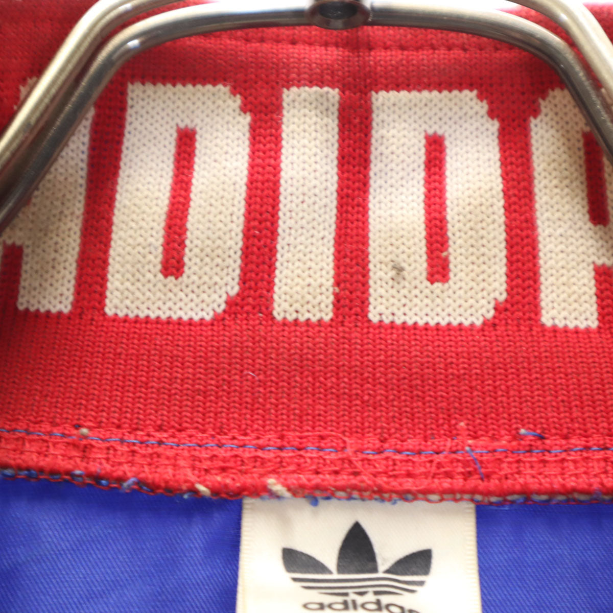 adidas アディダス 80s ヴィンテージ トラックジャケット 上下 セットアップ O 青紫 デサント メンズ