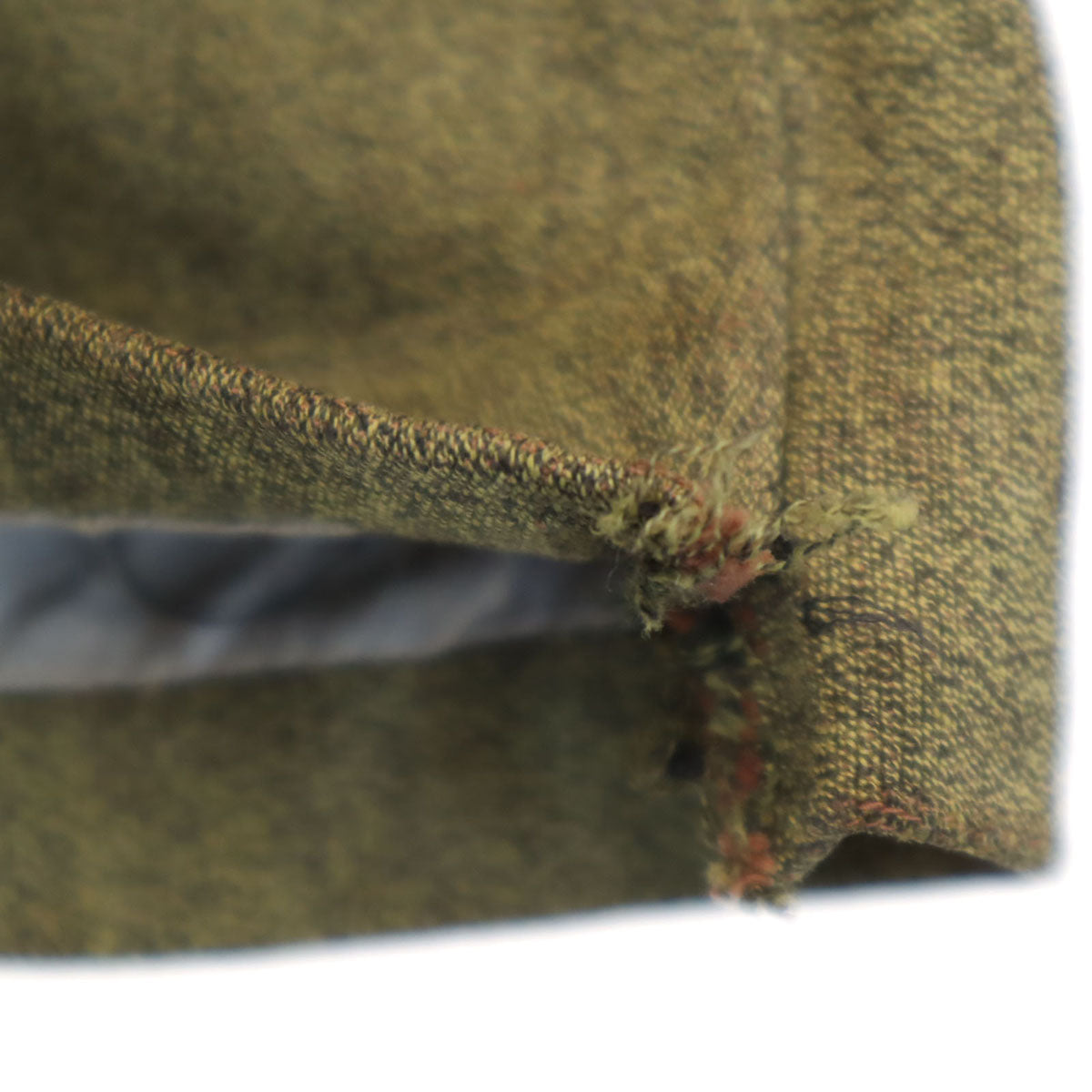 60s ヴィンテージ サファリジャケット 上下 セットアップ カーキ系 メンズ