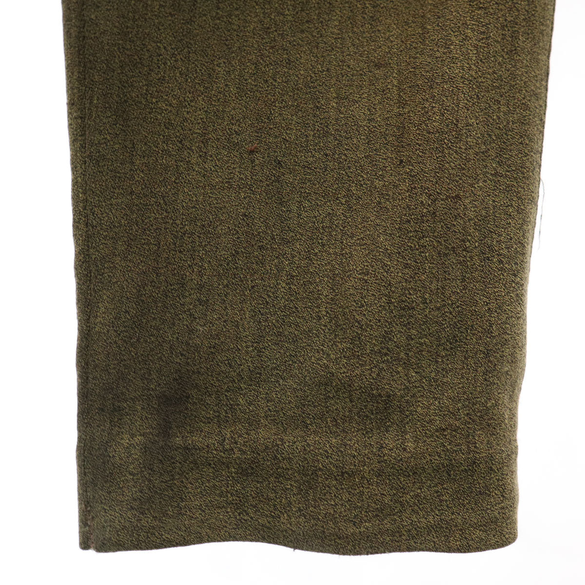 60s ヴィンテージ サファリジャケット 上下 セットアップ カーキ系 メンズ