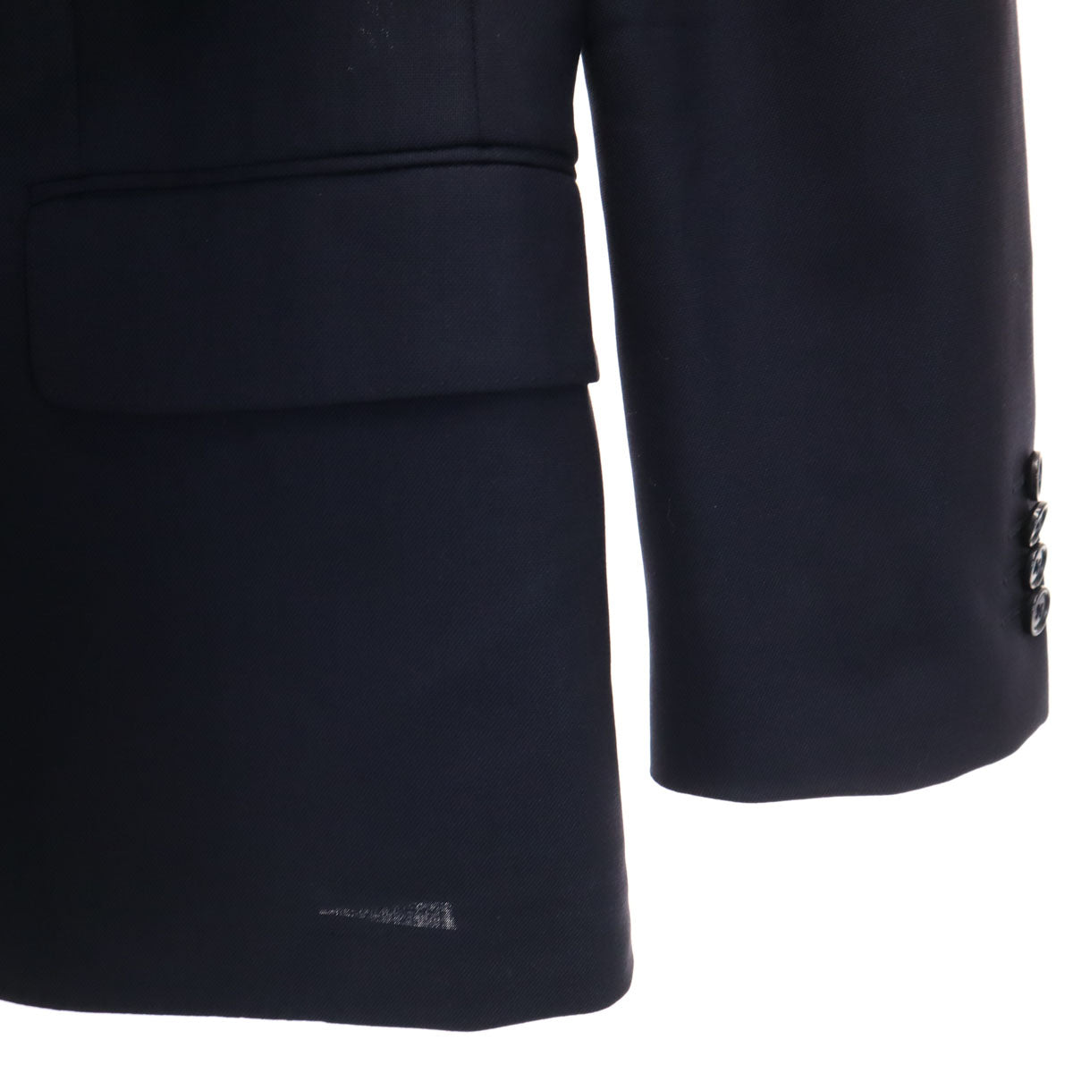 LARDINI ラルディーニ イタリア製 シングル スーツ 上下 セットアップ 46 濃紺 メンズ