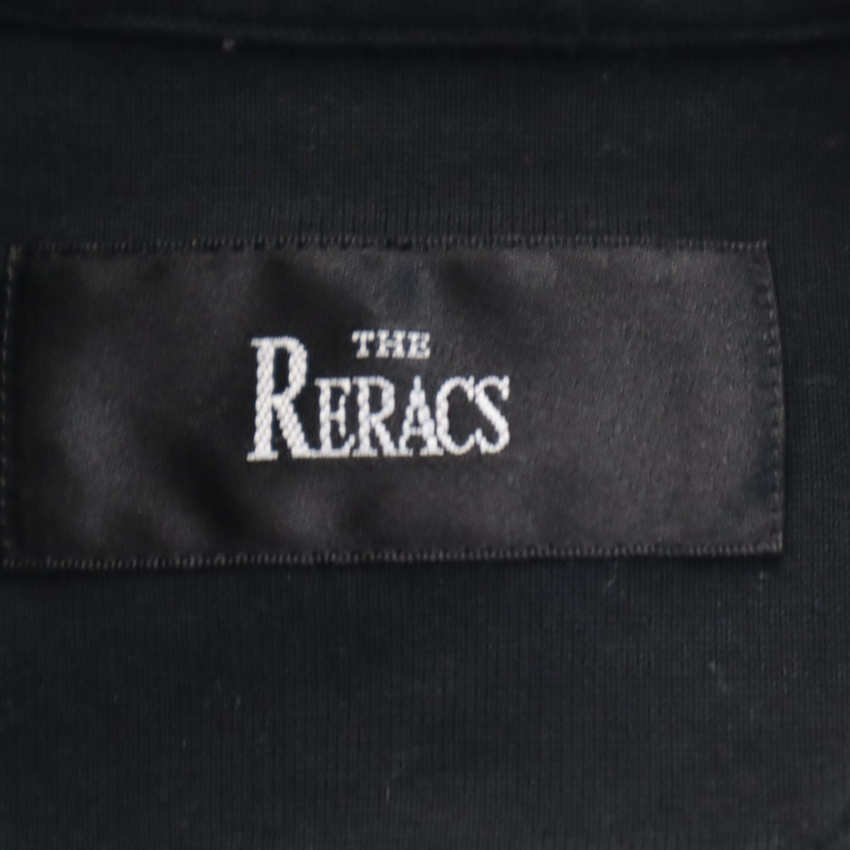 THE RERACS ザリラクス 長袖 日本製 シャツ 46 ブラック メンズ