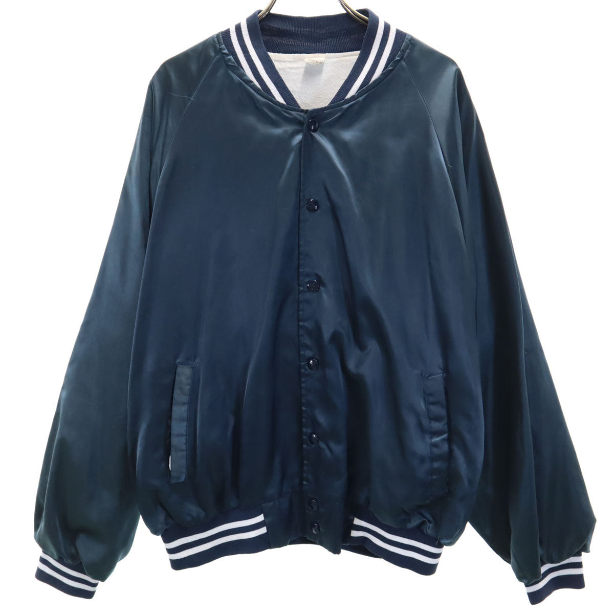 80s 90s USA製 オールド スタジャン XL ネイビー メンズ