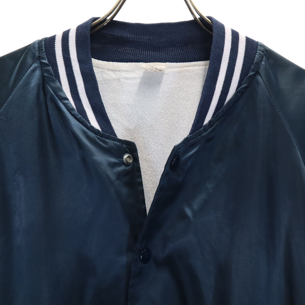 80s 90s USA製 オールド スタジャン XL ネイビー メンズ