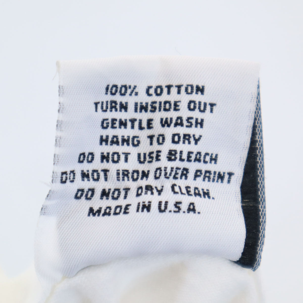 MIS TEE V-US 90s USA製 オールド ゴルフ プリント 長袖 Tシャツ XL ホワイト ロンT メンズ