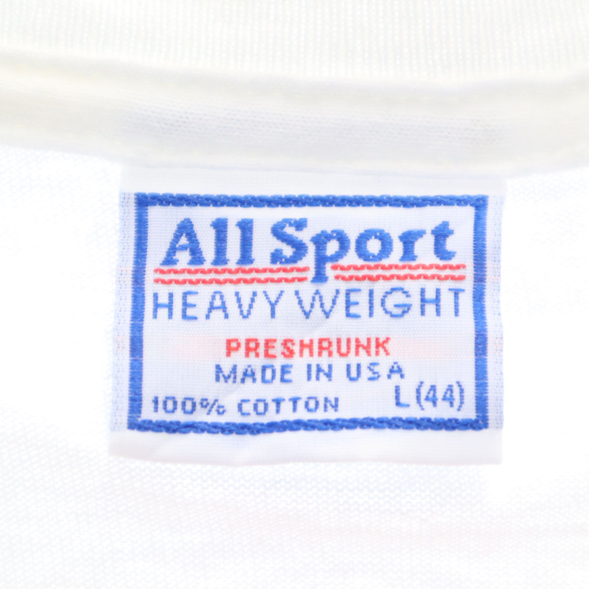 ALL SPORTS オールスポーツ 00s USA製 2001年 ランニングイベント 長袖 Tシャツ L ホワイト ロンT メンズ