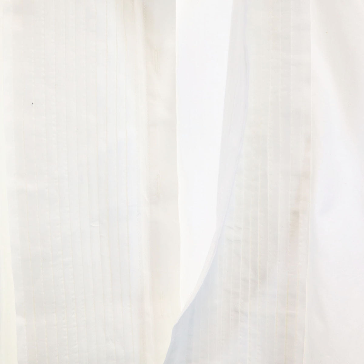 Christian Dior クリスチャンディオール 長袖 コットンシャツ 16-35 ホワイト ダブルカフス メンズ