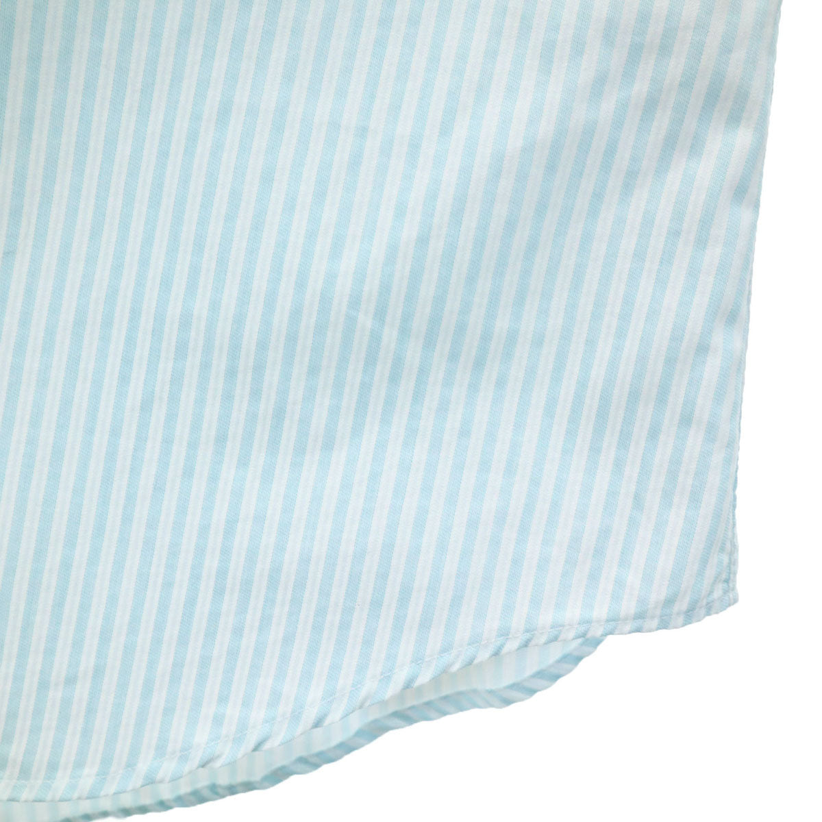 Paul Smith LONDON ポールスミスロンドン 日本製 ストライプ柄 長袖 コットンシャツ S 水色 メンズ