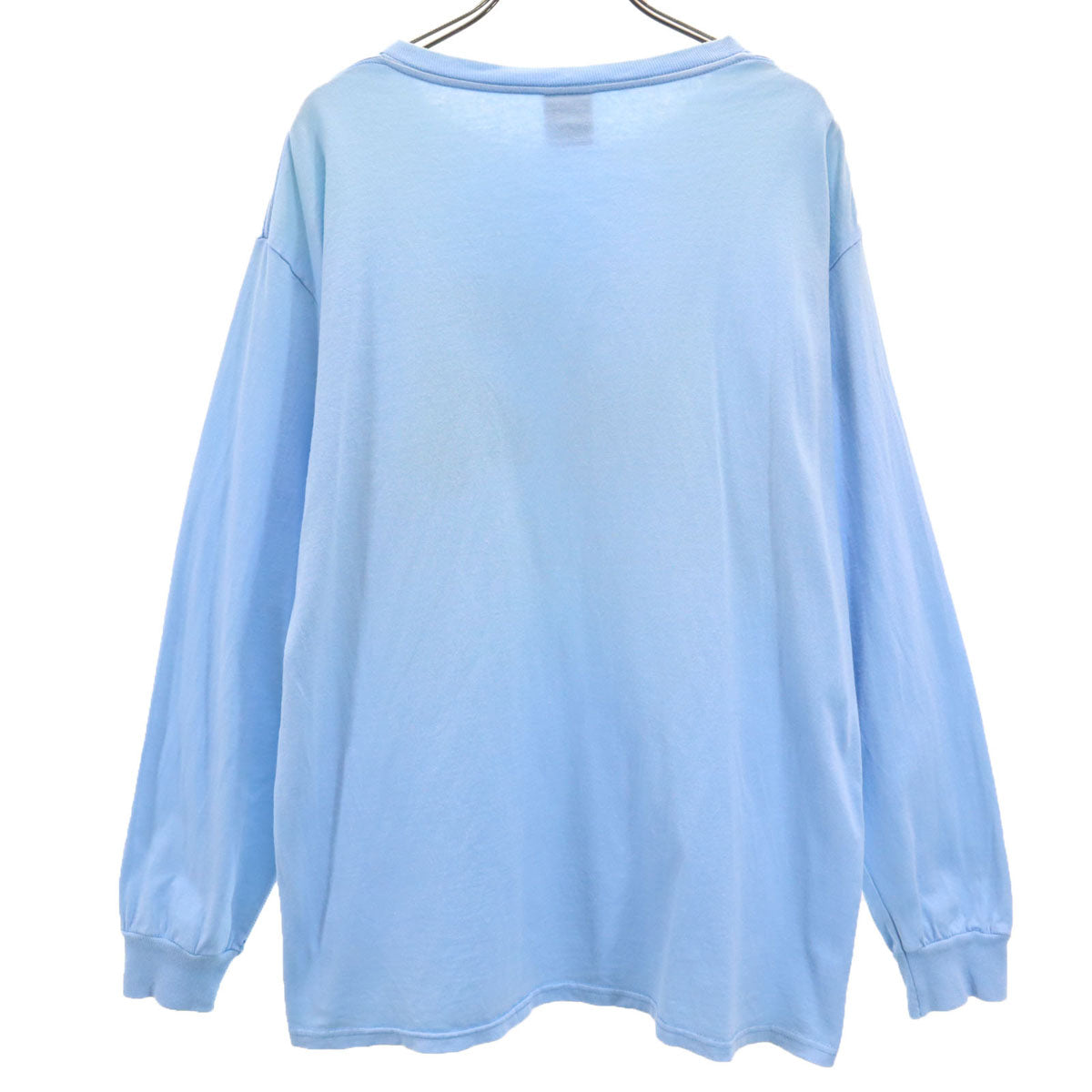 STUSSY ステューシー 90s USA製 オールド 長袖 Tシャツ L 水色 ロンT メンズ