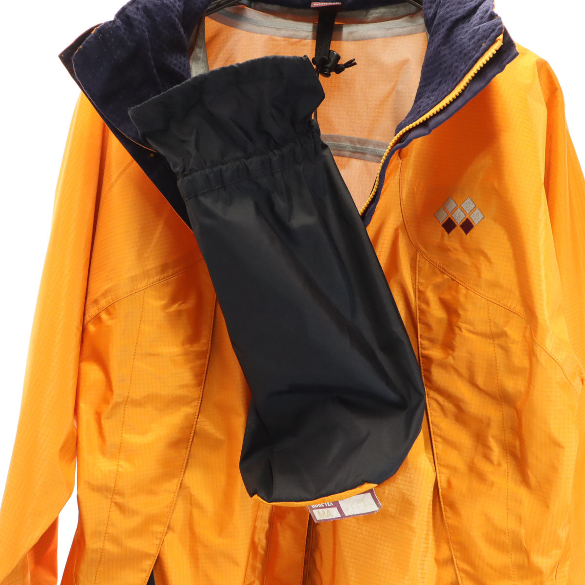 mont-bell モンベル ゴアテックス ストームクルーザー レインジャケット 上下 セットアップ M パーシモン アウトドア 収納袋付き レディース