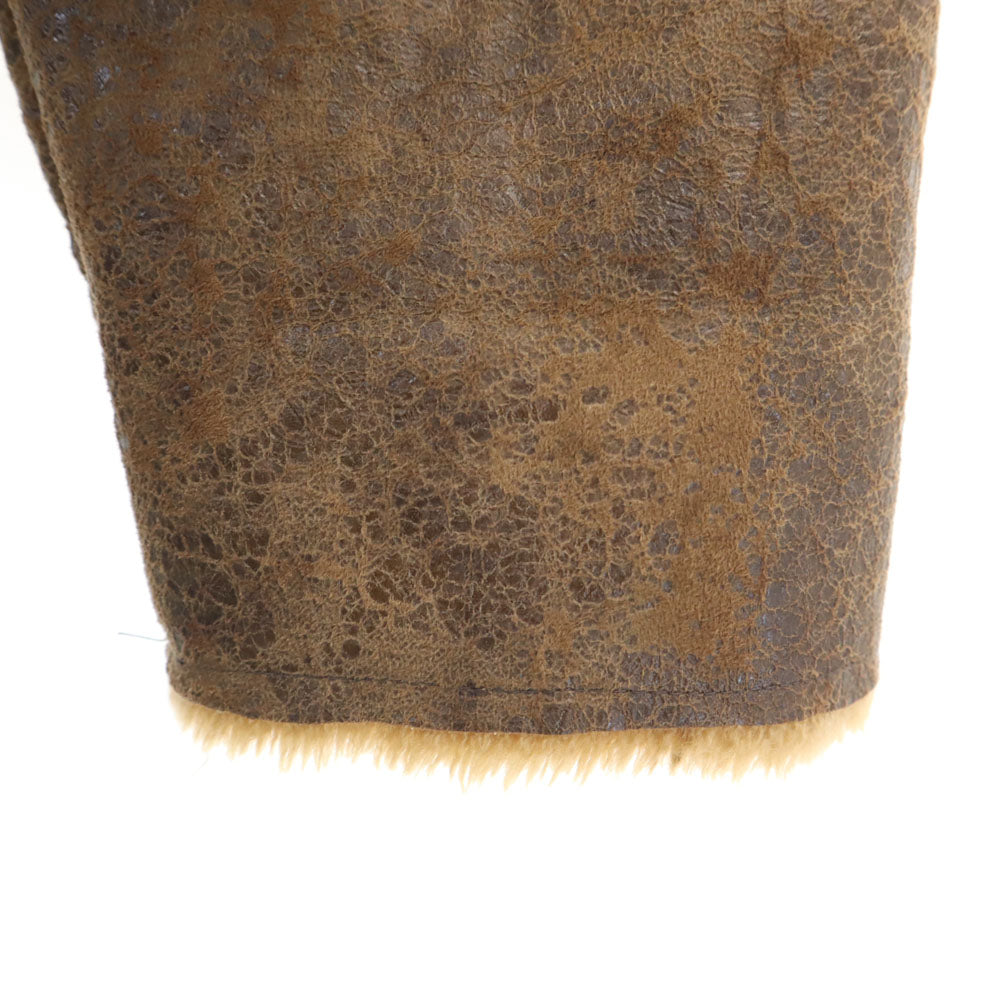 JC de CASTELBAJAC カステルバジャック フェイク ムートンコート 140 ブラウン KIDS SPORT キッズ