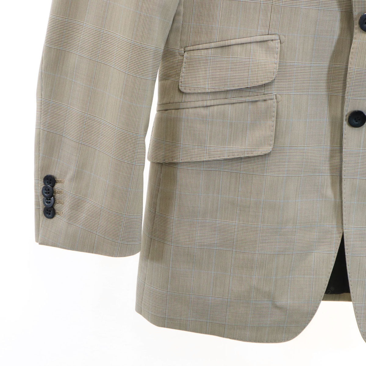 SCABAL スキャバル テーラードジャケット 上下 セットアップ ベージュ メンズ