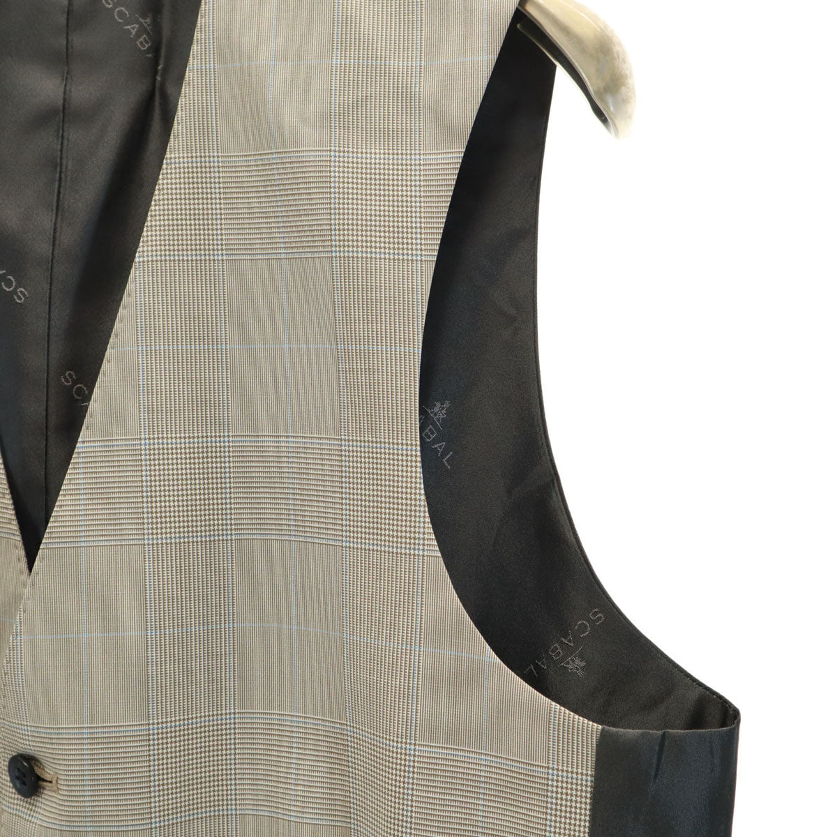 SCABAL スキャバル テーラードジャケット 上下 セットアップ ベージュ メンズ