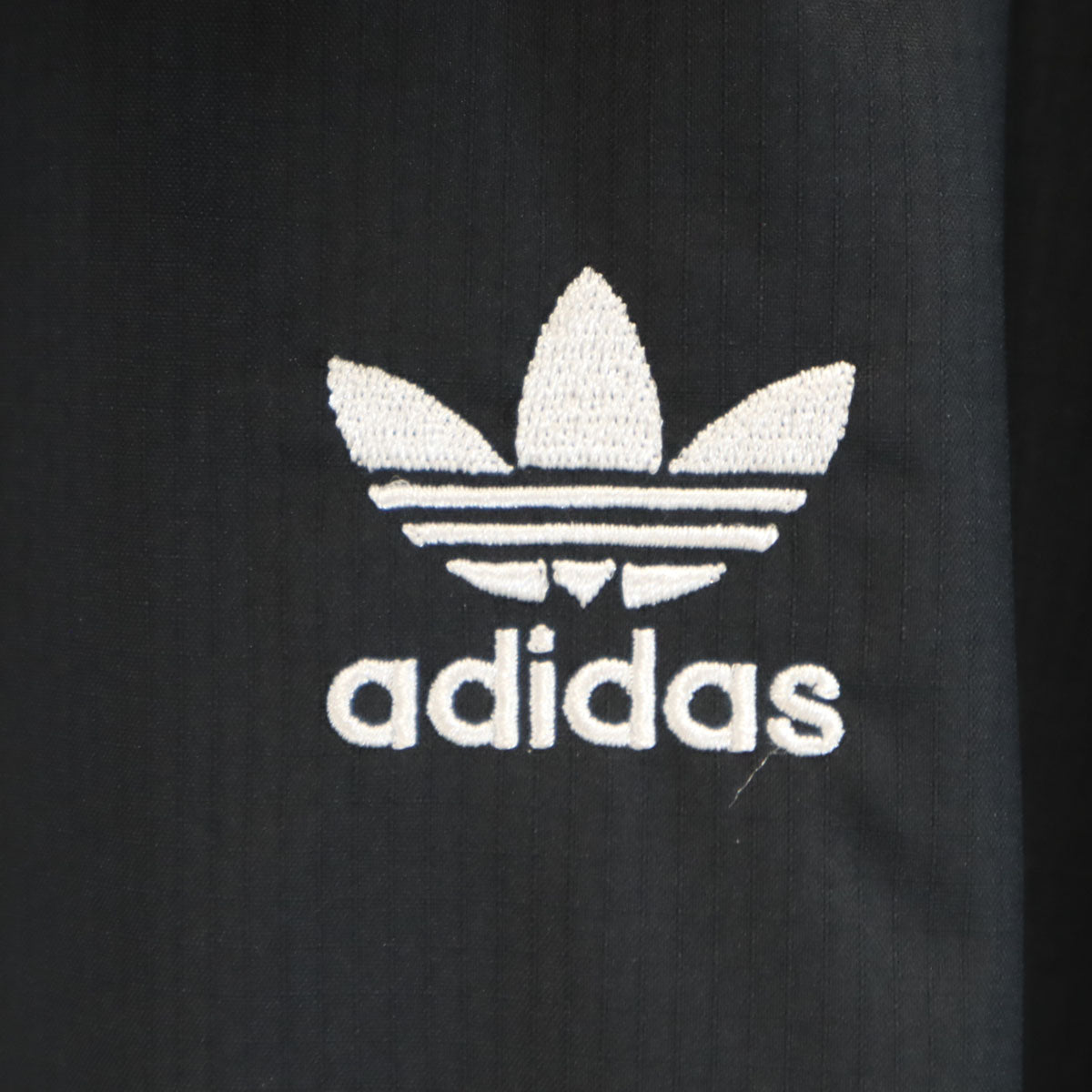 未使用 adidas Originals アディダスオリジナルス トレフォイルロゴ ウインドブレーカー XO ブラック ジャケット 裏メッシュ メンズ