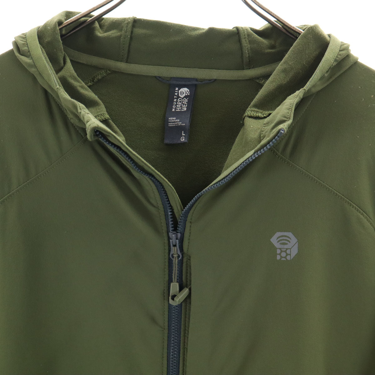MOUNTAIN HARDWEAR マウンテンハードウェア チョックストンフーディー マウンテンパーカー L カーキ アウトドア メンズ
