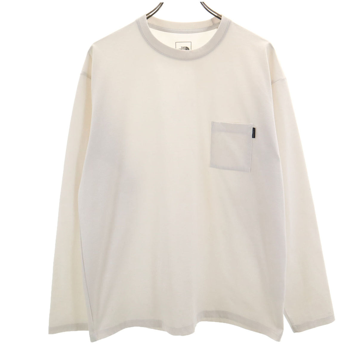 THE NORTH FACE ノースフェイス 長袖 エアリーリラックス Tシャツ L ホワイト ロンT メンズ