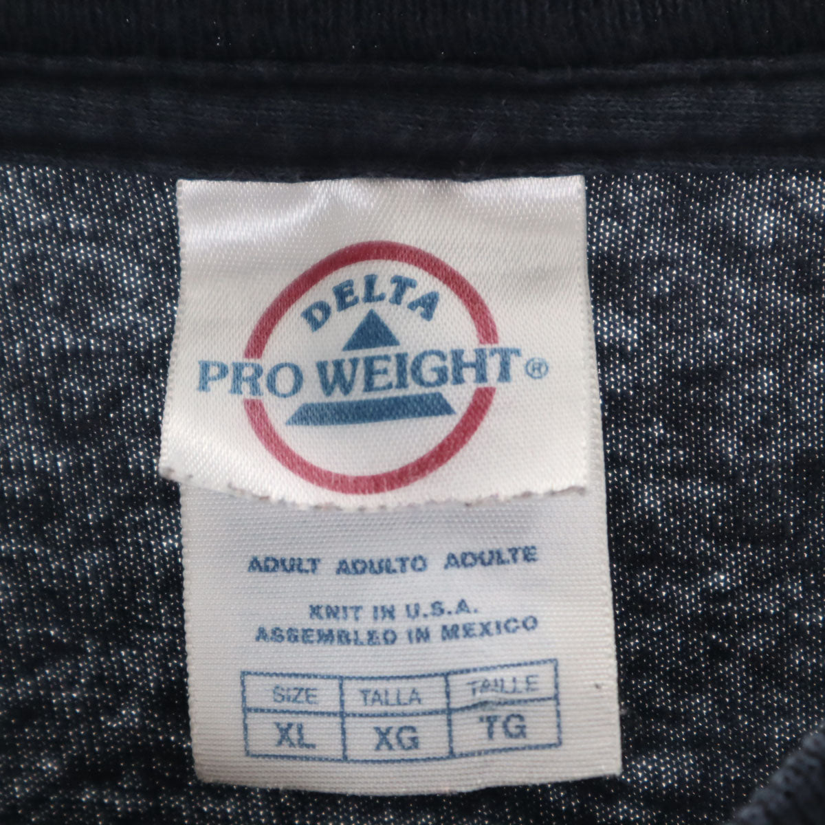 DELTA PRO WEIGHT デルタプロウェイト 半袖 Tシャツ XL ブラック メンズ