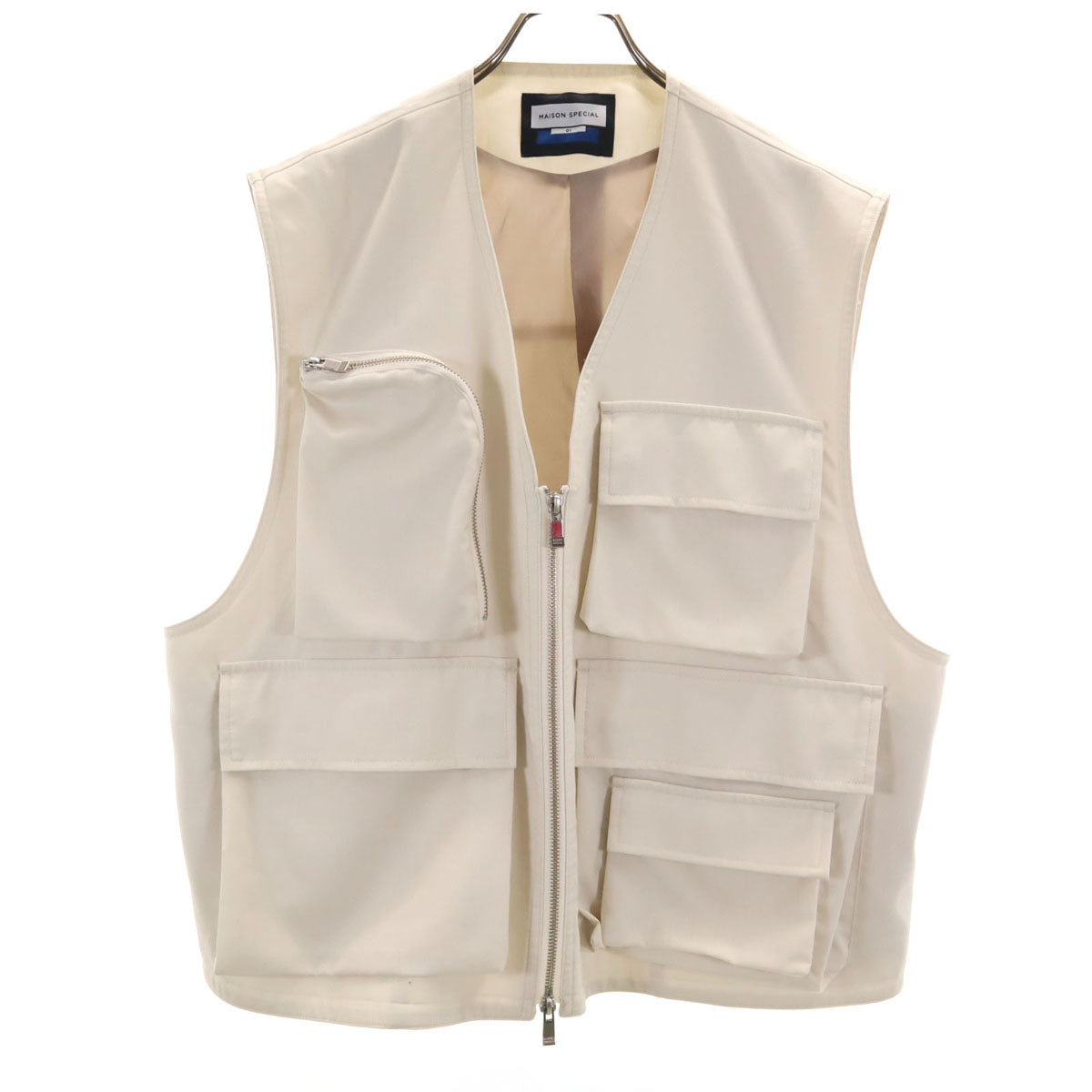 MAISON SPECIAL メゾンスペシャル ベスト 1 ベージュ系 メンズ