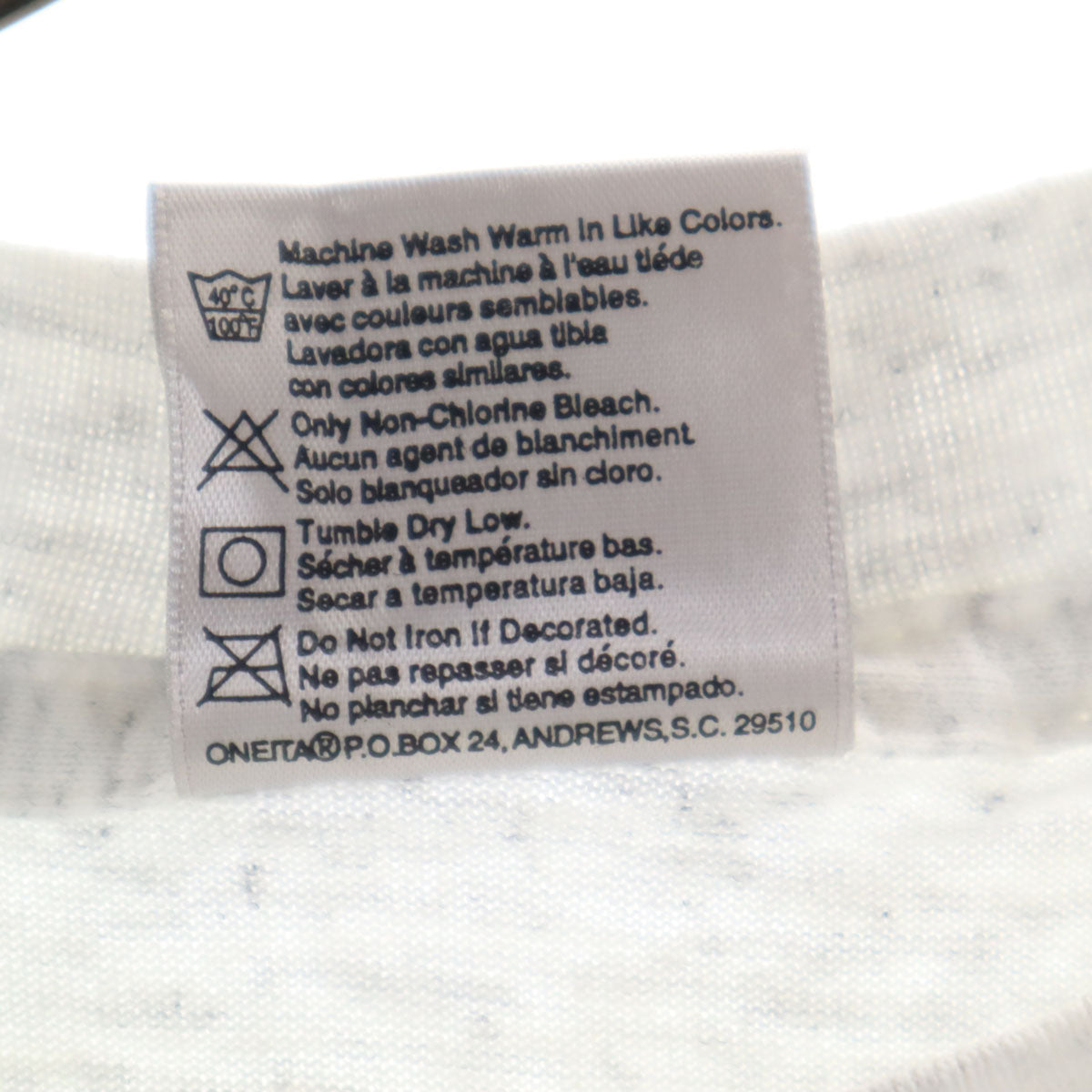 ONEITA オニータ 半袖 Tシャツ L グレー系 メンズ