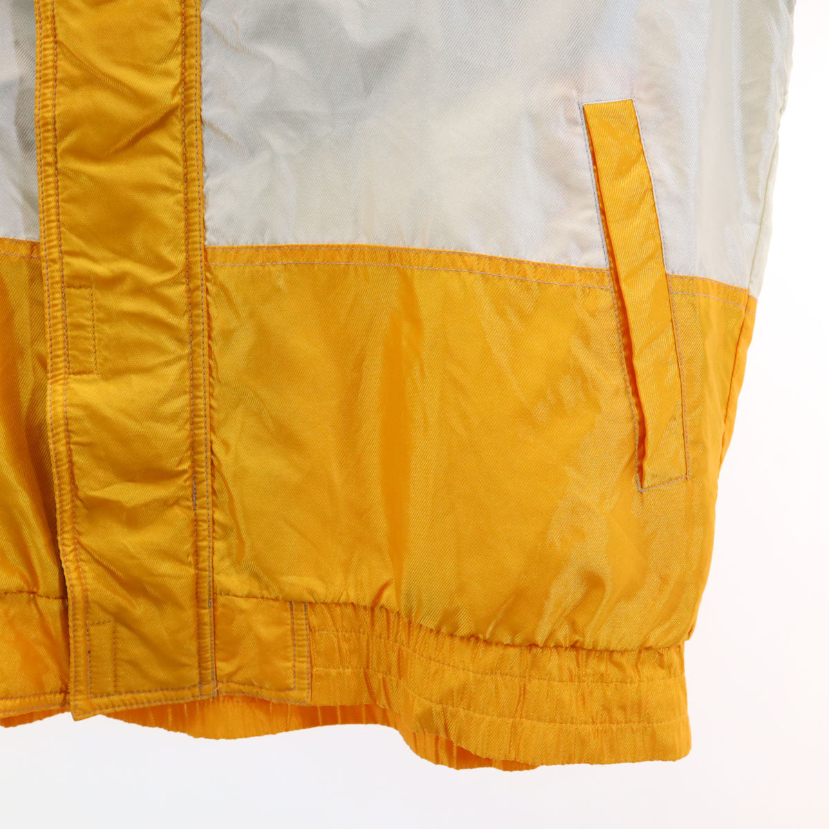 YAMAHA ヤマハ ウインドブレーカー LL イエロー系 裏メッシュ メンズ