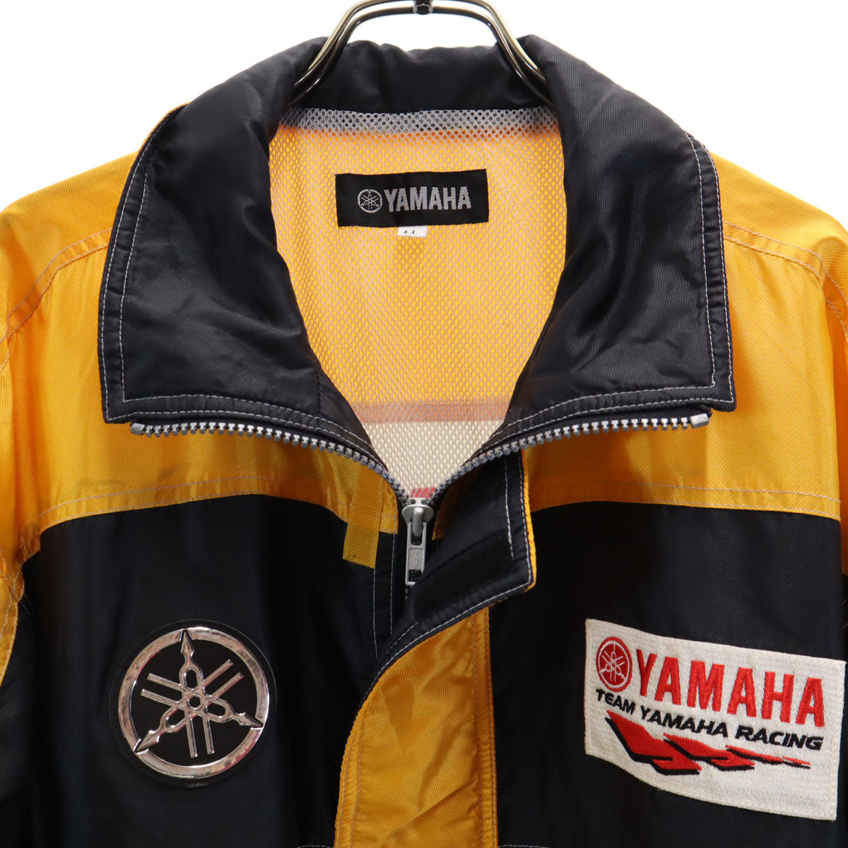 YAMAHA ヤマハ ウインドブレーカー LL イエロー系 裏メッシュ メンズ