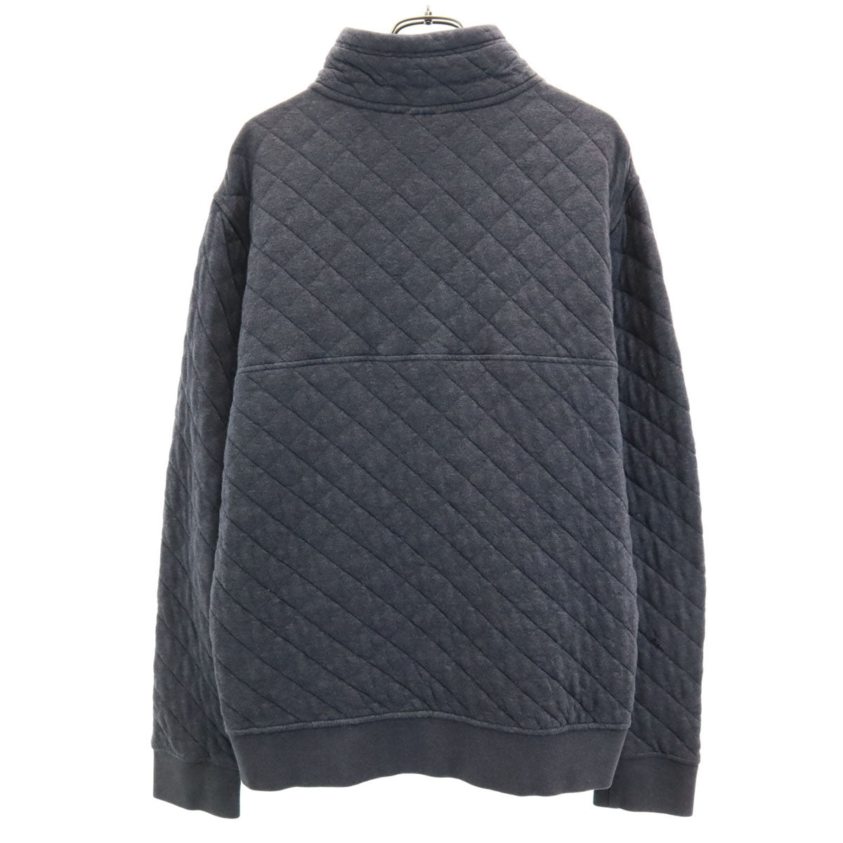 patagonia パタゴニア オーガニックコットン 長袖 キルト スナップT プルオーバー シャツ M チャコールグレー アウトドア 25371SP18 メンズ