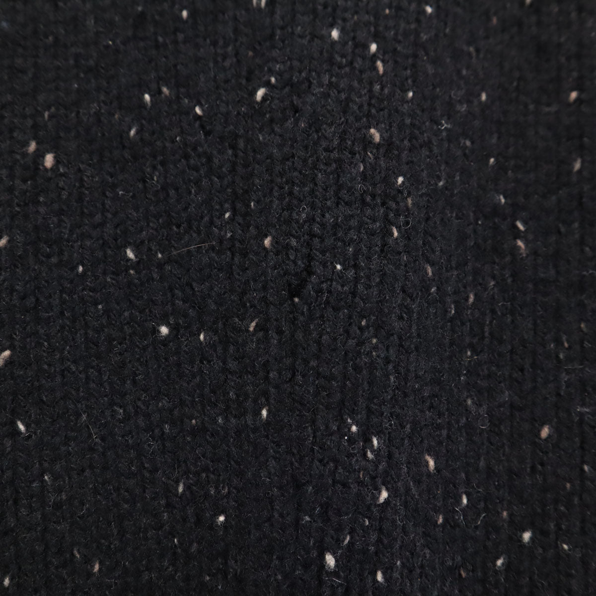 BURBERRY LONDON バーバリーロンドン 日本製 長袖 ネップ ニットカーディガン 4 ブラック 三陽商会 レディース