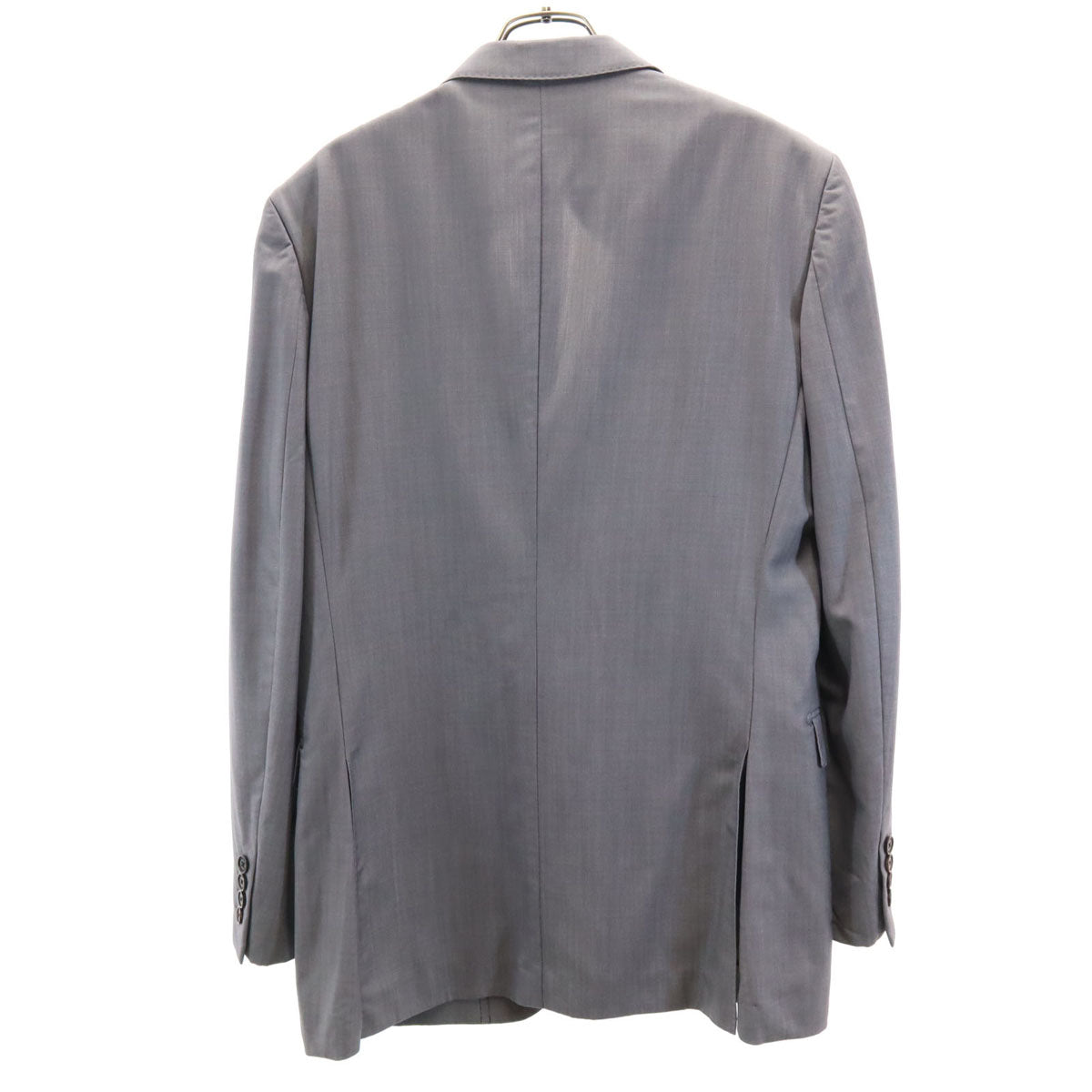 BURBERRY BLACK LABEL バーバリーブラックレーベル 日本製 テーラードジャケット 40R グレー 三陽商会 メンズ