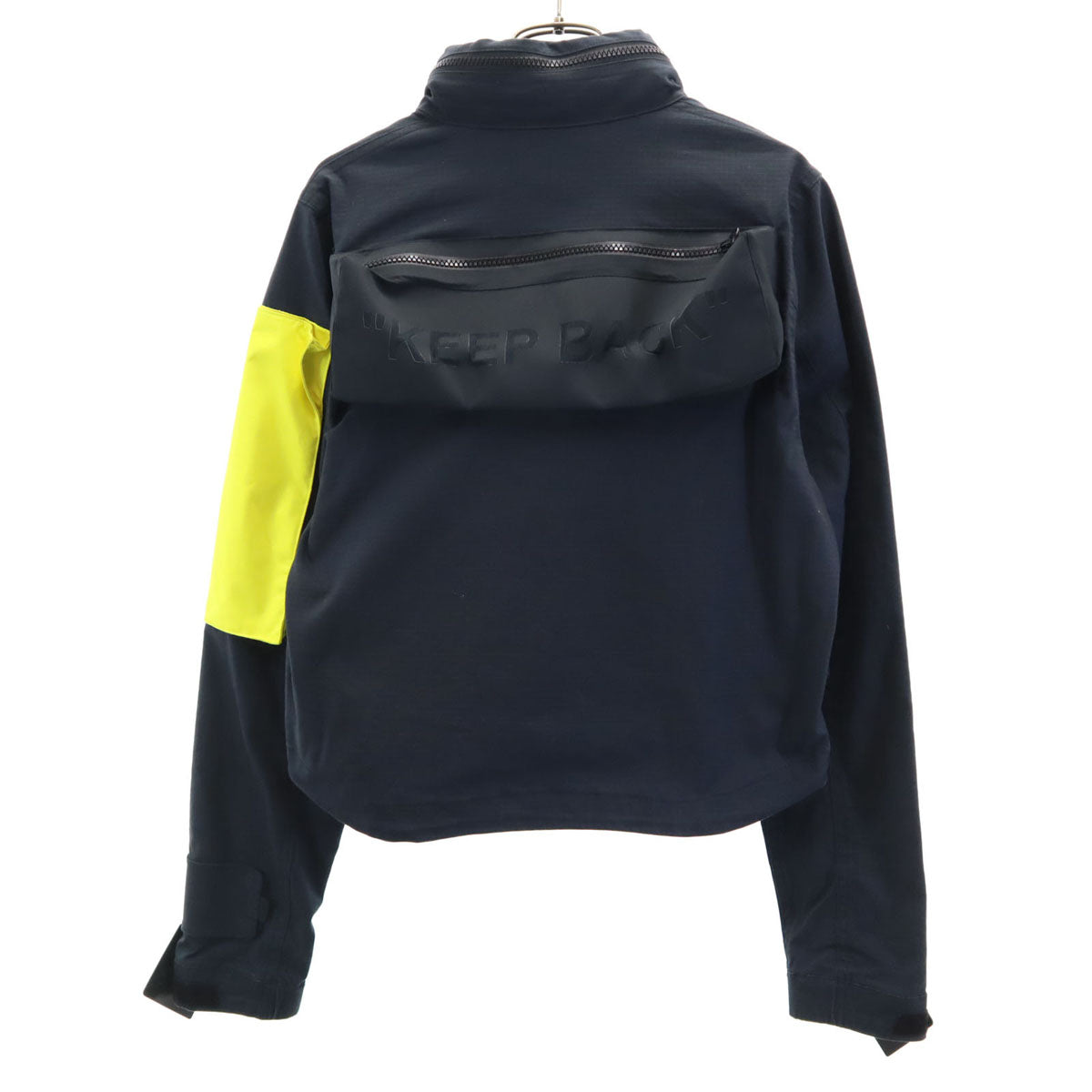 NIKE ナイキ OFF WHITE オフホワイト コラボ ランニング ジャケット S ブラック レディース