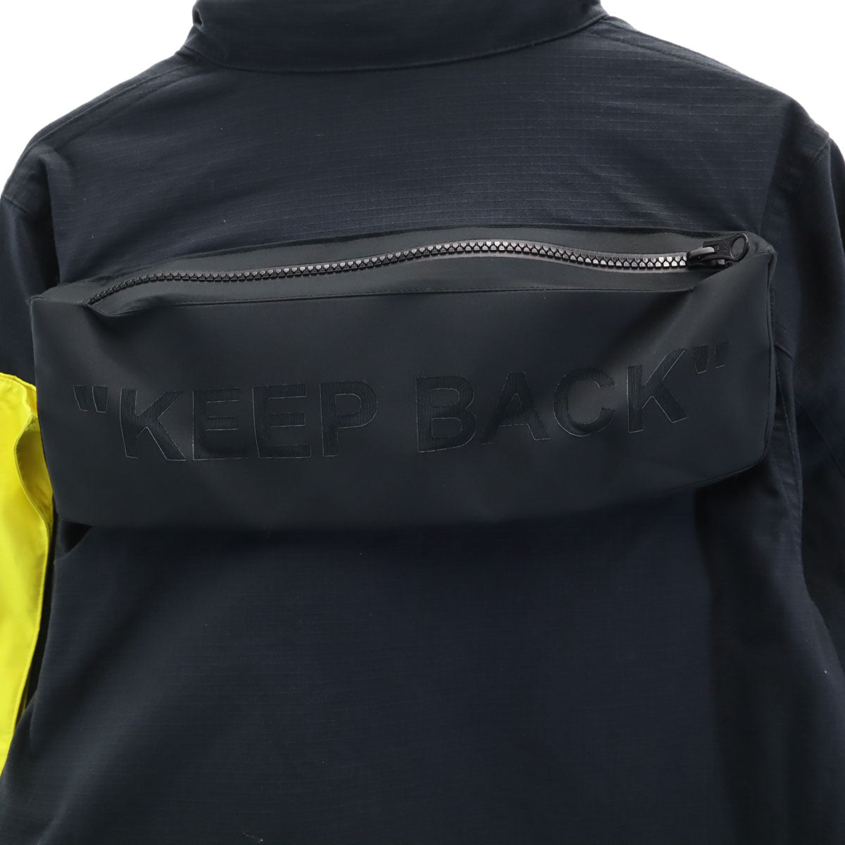 NIKE ナイキ OFF WHITE オフホワイト コラボ ランニング ジャケット S ブラック レディース