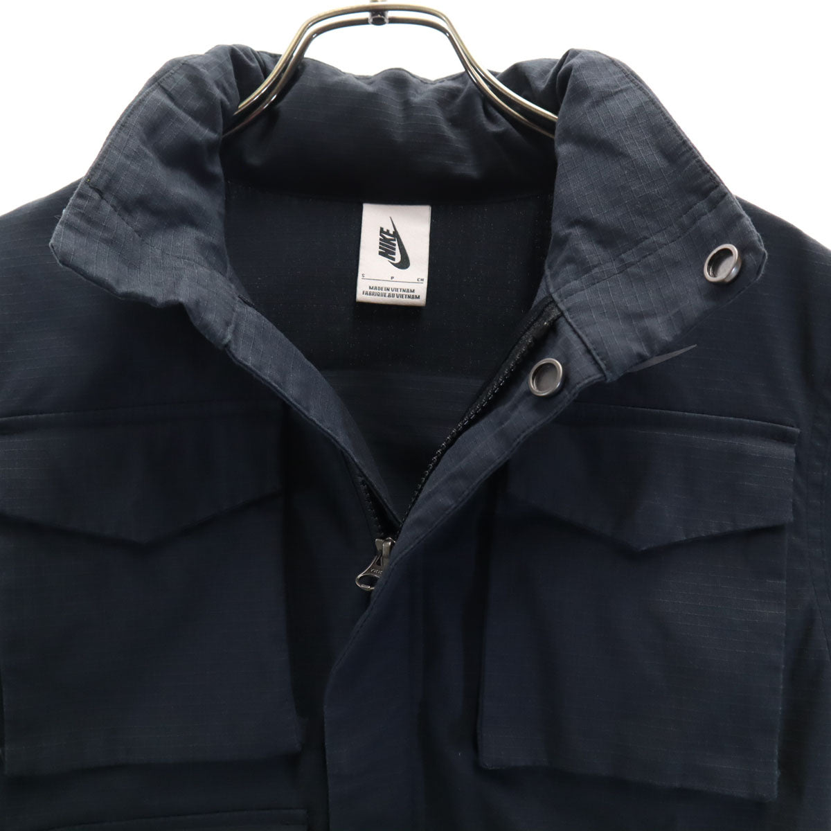 NIKE ナイキ OFF WHITE オフホワイト コラボ ランニング ジャケット S ブラック レディース